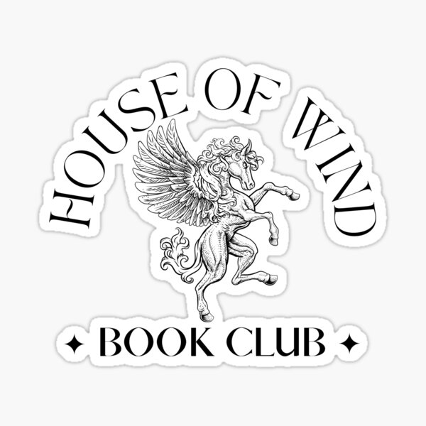 Artikel-Vorschau von Buchclub-Logo des Hauses des Windes, designt und verkauft von kcleary00.