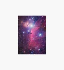 Purple Galaxy Art Board