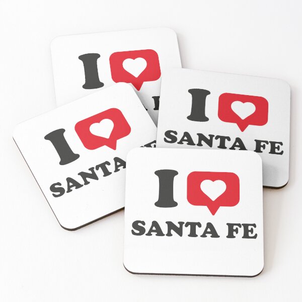 Item preview, I Love Santa Fe, I Heart Santa Fe, Hometown Santa Fe, New Mexico designed and sold by Danylo Mikhnievych.