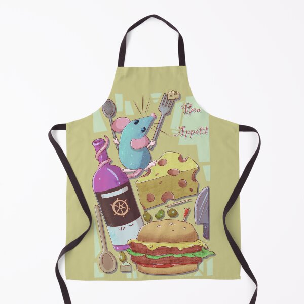 Item preview, Bon Appétit Fine Dining Mouse designed and sold by CassArtsStudio.