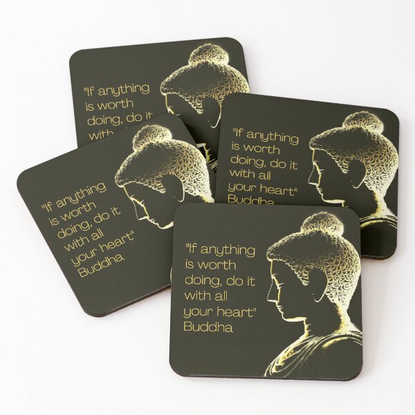 Item preview, Buddha - If anything is worth doing, do it with all your heart designed and sold by RetComly.