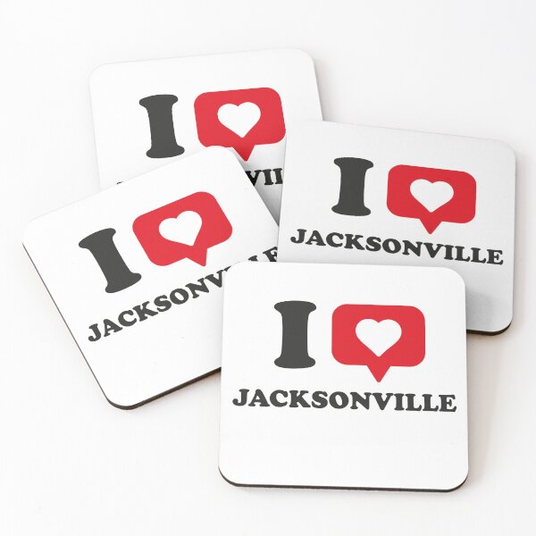 Item preview, I Love Jacksonville, I Heart Jacksonville, Hometown Jacksonville, North Carolina designed and sold by Danylo Mikhnievych.