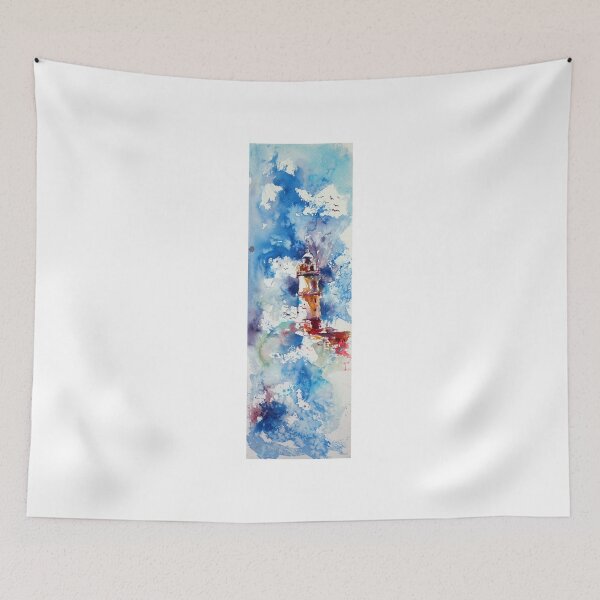 Item preview, Lighthouse at storm designed and sold by kovacsannabrigi.