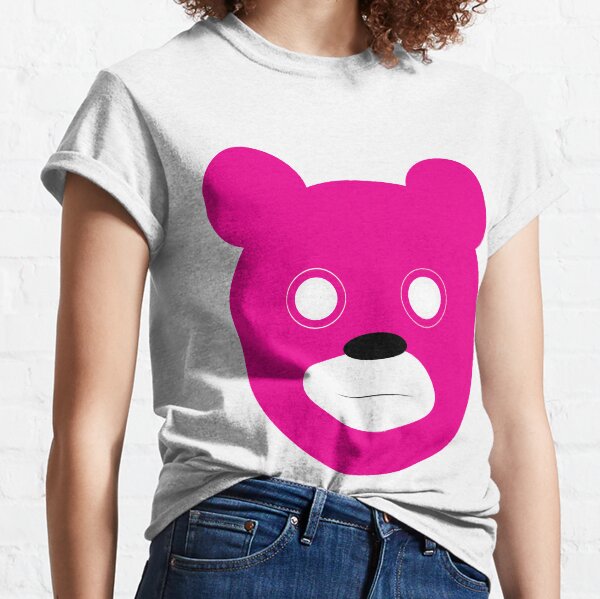 Stare bear -magenta Classic T-Shirt