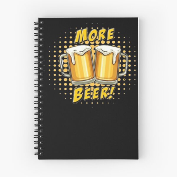 Item preview, Moree Beer!, Funny Beer Quote designed and sold by Hurt art ⭐⭐⭐⭐⭐.