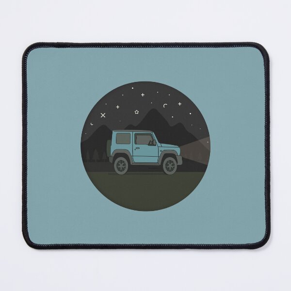 Item preview, Night Adventure in the Mountains | Blue Suzuki Jimny designed and sold by stoicjimny.