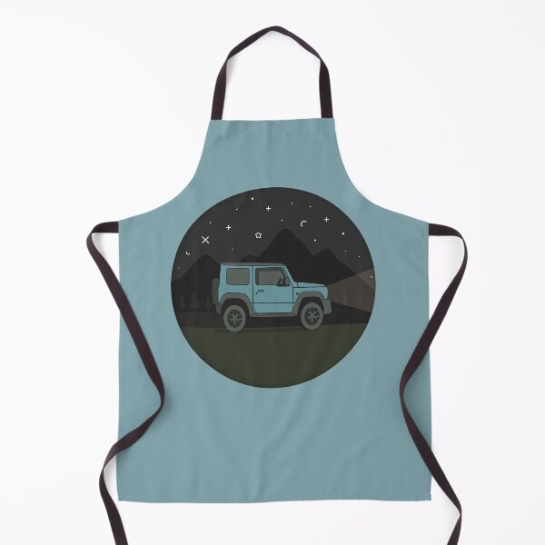 Item preview, Night Adventure in the Mountains | Blue Suzuki Jimny designed and sold by stoicjimny.