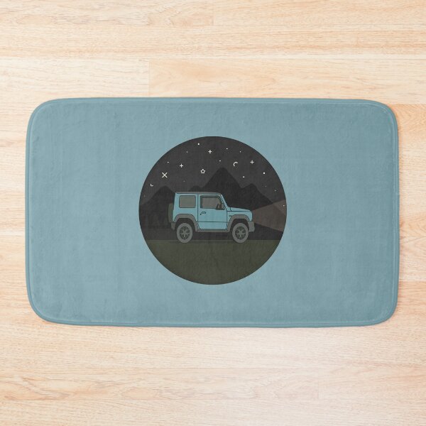 Item preview, Night Adventure in the Mountains | Blue Suzuki Jimny designed and sold by stoicjimny.