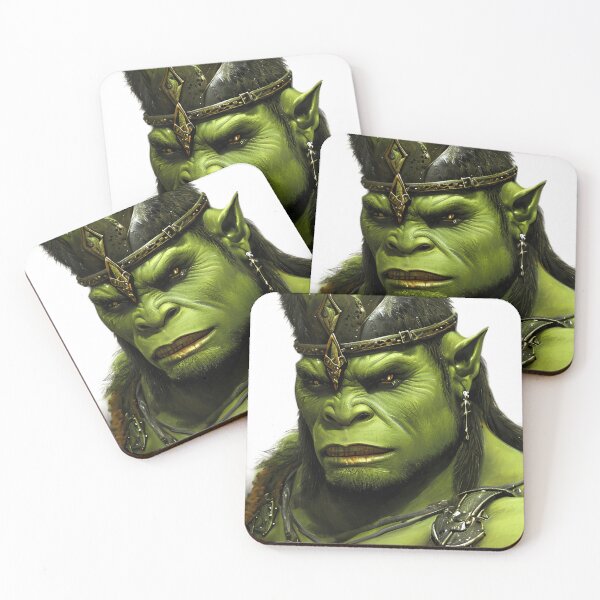 Item preview, Grurk the Destroyer, Orc warlord (fantasy concept art) designed and sold by Soul-Crumbs.
