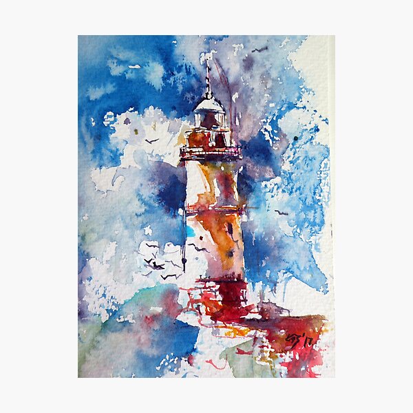 Item preview, Lighthouse at storm cd designed and sold by kovacsannabrigi.
