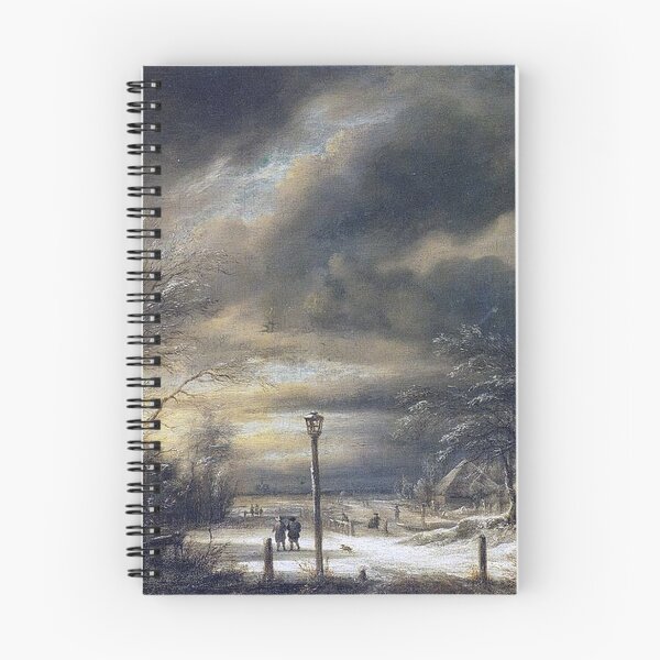 Item preview, Jacob Van Ruisdael - Winter Landscape near Haarlem designed and sold by tomorrowsart.