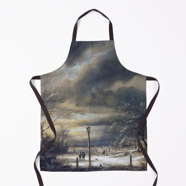 Item preview, Jacob Van Ruisdael - Winter Landscape near Haarlem designed and sold by tomorrowsart.