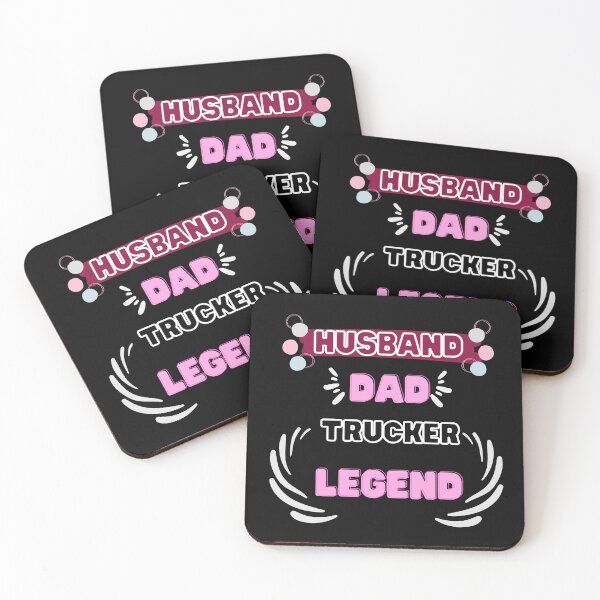 Item preview, Husband Dad Trucker Legend designed and sold by Swagmode.