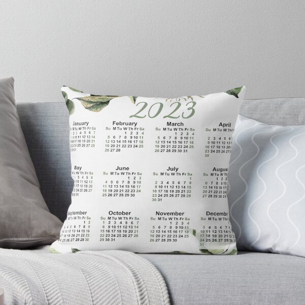 Item preview,  Year Calendar, 2023 Yearly Calendar, Botanical Wall Calendar, 2023 Watercolor Calendar, Home Decor Calendar, Wall Calendar 12 Months, Sunday Start designed and sold by Dzhenka-Balimez.