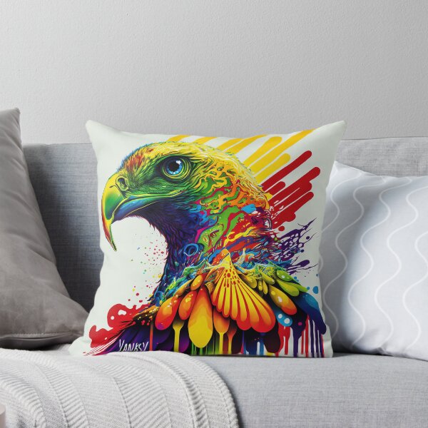 Item preview, Rainbow Eagle Modern Art designed and sold by BoogieThreads.