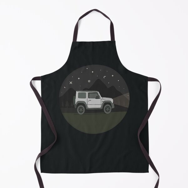 Item preview, Night Adventure in the Mountains | Silver Suzuki Jimny designed and sold by stoicjimny.