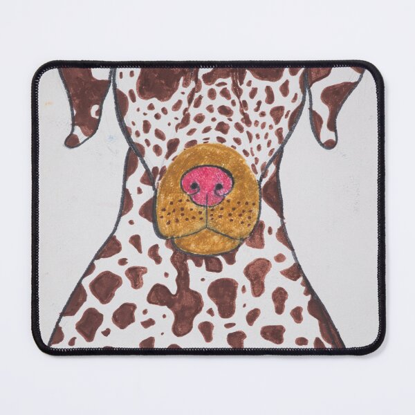 Item preview, Dalmatian with yellow eyes designed and sold by Rebekah Gavra.