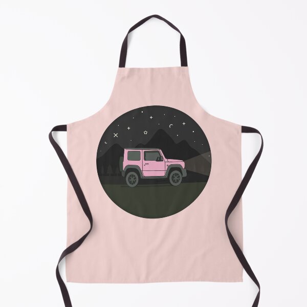 Item preview, Night Adventure in the Mountains | Pink Suzuki Jimny designed and sold by stoicjimny.