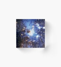 Blue Galaxy 3.0 Acrylic Block