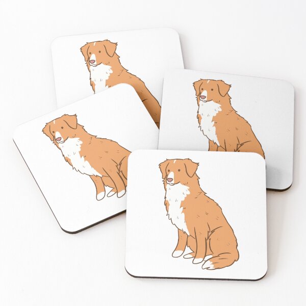Item preview, Nova Scotia Duck Tolling Retriever illustration  designed and sold by Yarafantasyart.