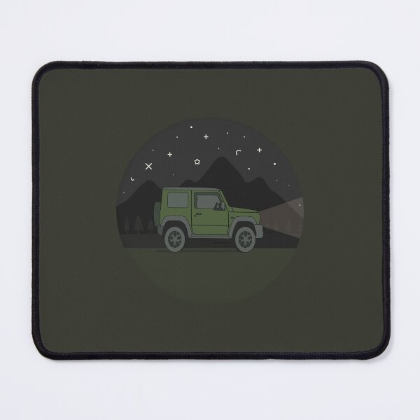 Item preview, Night Adventure in the Mountains | Green Suzuki Jimny designed and sold by stoicjimny.