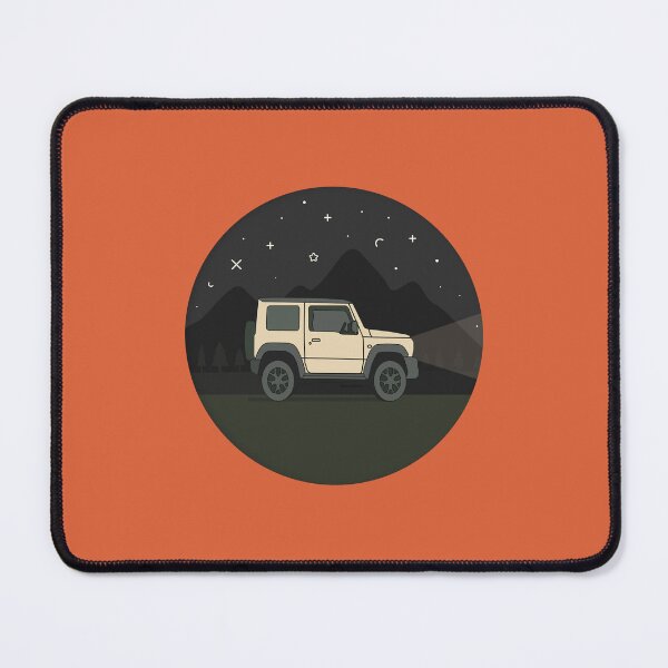 Item preview, Night Adventure in the Mountains | Cream Suzuki Jimny designed and sold by stoicjimny.