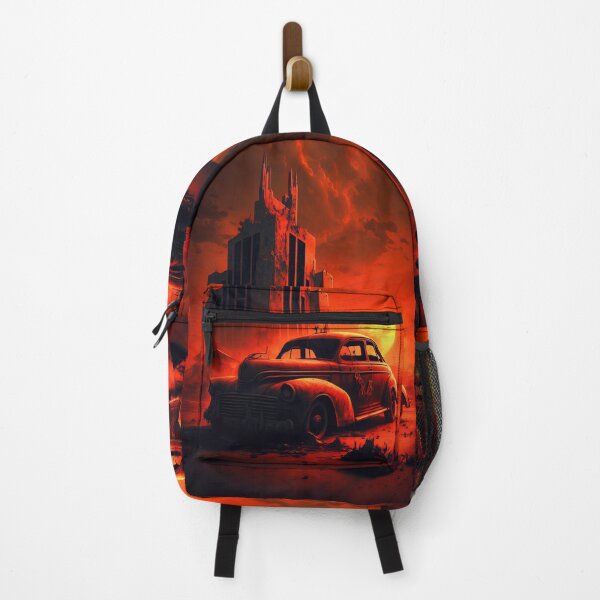 Item preview, Dystopian Sunrise: A Post-Apocalyptic Hot Rod Scene for Fans of Brutalism and American Industry #3 designed and sold by RodZnRoll.