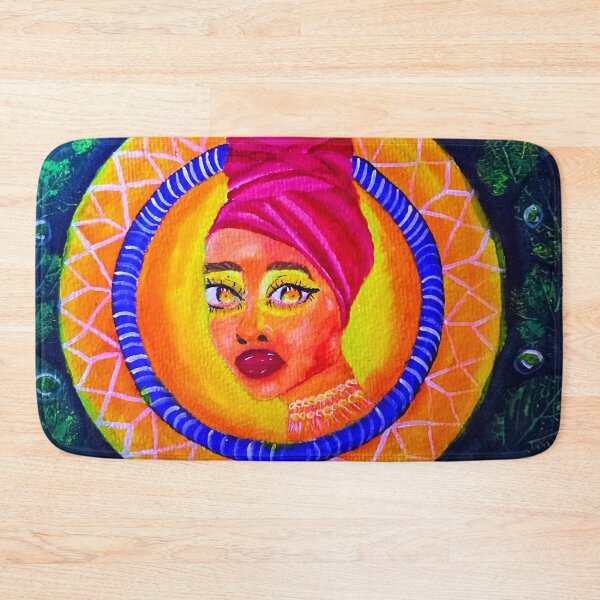 Item preview, Lady in head wrap  designed and sold by Fpaintingart.