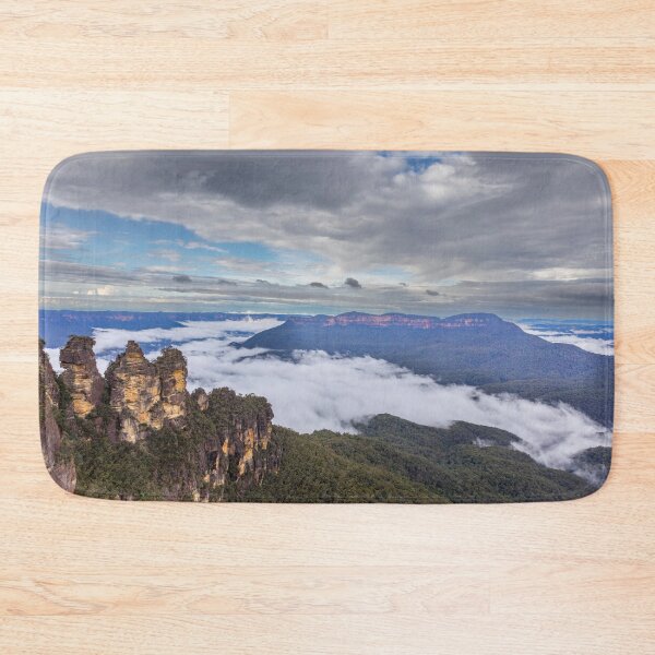 Item preview, Three Sisters and Jamison Valley Blue Mountains  designed and sold by Martin Berry Photography.