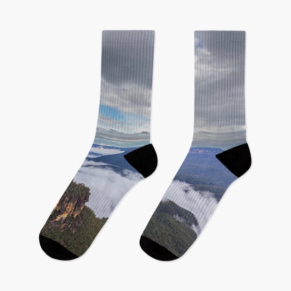 Item preview, Three Sisters and Jamison Valley Blue Mountains  designed and sold by Martin Berry Photography.