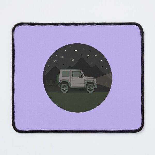 Item preview, Night Adventure in the Mountains | Grey Suzuki Jimny designed and sold by stoicjimny.