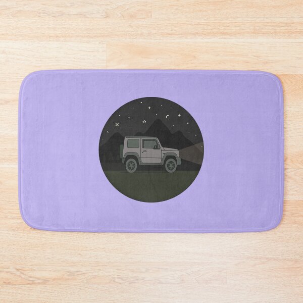 Item preview, Night Adventure in the Mountains | Grey Suzuki Jimny designed and sold by stoicjimny.