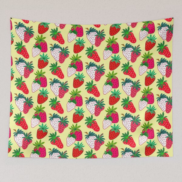 Item preview, Vibrant Strawberries designed and sold by CotodiStudio.