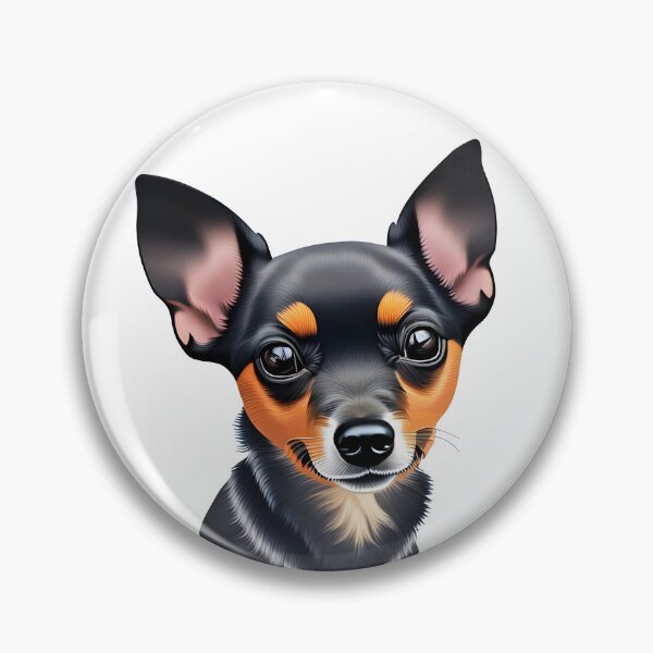 Item preview, Cute Chihuahua, acrylic art, Ai Generated Art  designed and sold by ACC .
