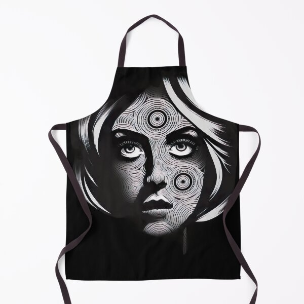 Item preview, Negative Space Black White Female Face Silhouette Design designed and sold by Jozzabazza.