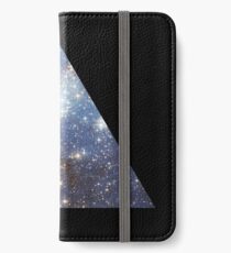Blue Galaxy Triangle iPhone Wallet/Case/Skin