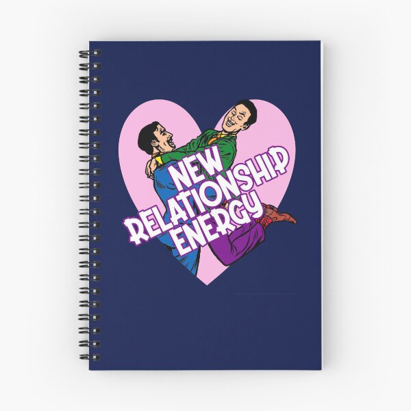 Item preview, New Relationship Energy! Gay men LGBTQ+ pride designed and sold by incurablehippie.
