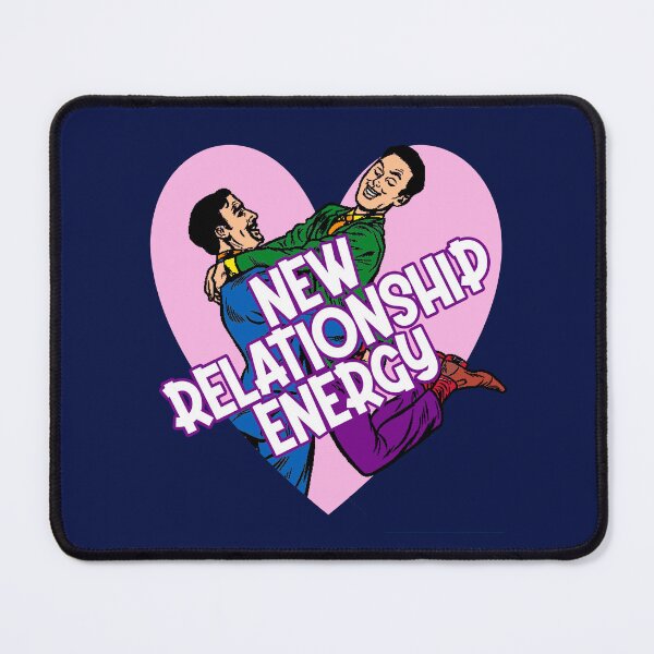 Item preview, New Relationship Energy! Gay men LGBTQ+ pride designed and sold by incurablehippie.