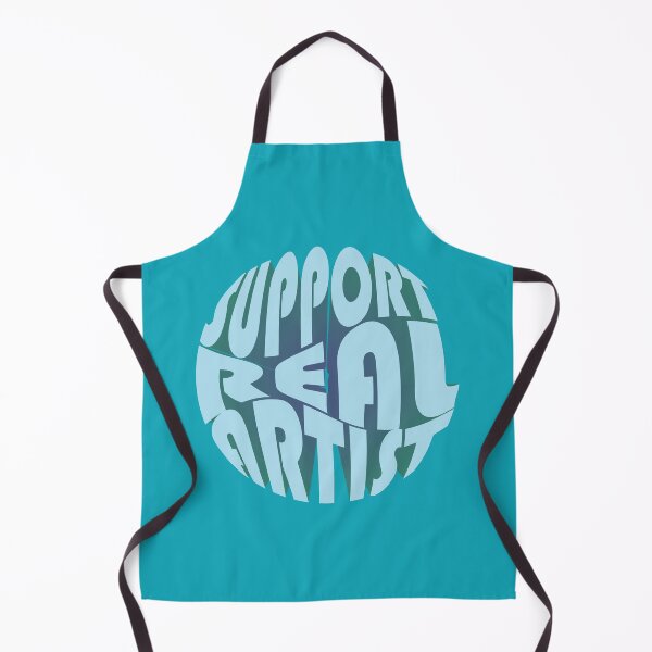 Item preview, Support Real Artist - Blue and Teal designed and sold by Nevermind-artss.