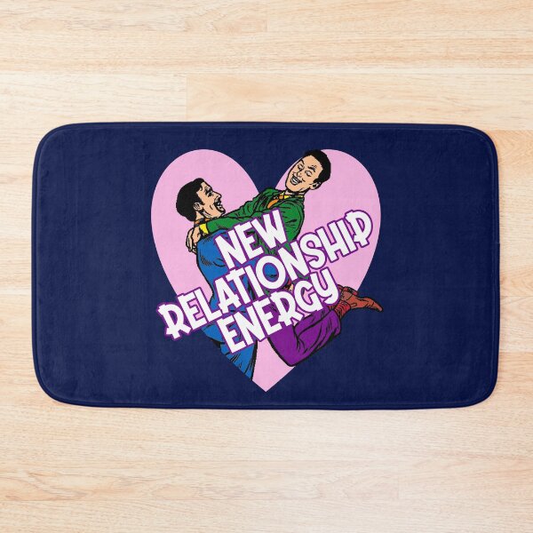 Item preview, New Relationship Energy! Gay men LGBTQ+ pride designed and sold by incurablehippie.