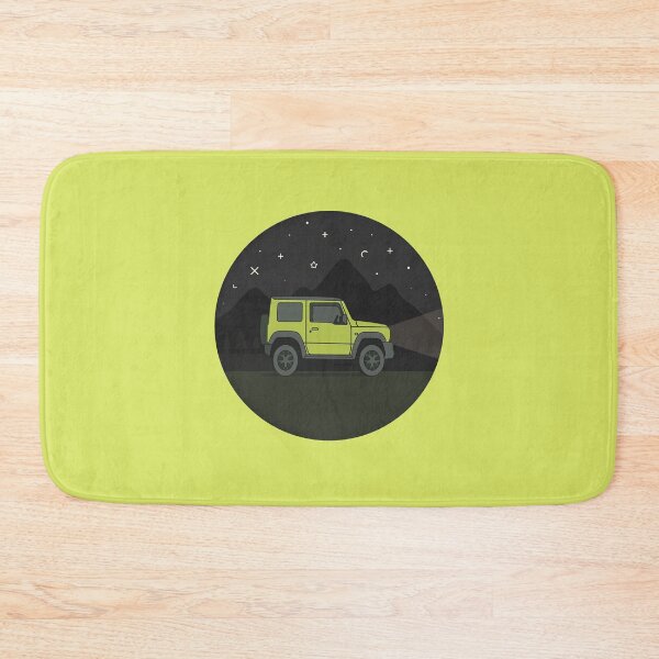 Item preview, Night Adventure in the Mountains | Kinetic Yellow Suzuki Jimny designed and sold by stoicjimny.