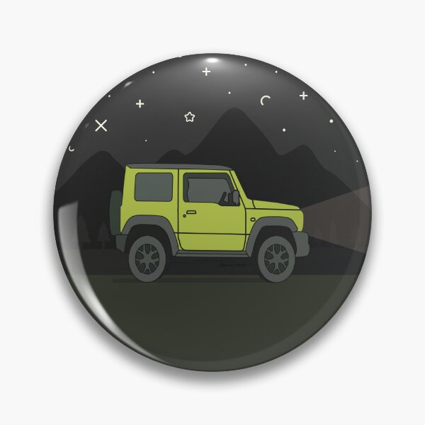 Item preview, Night Adventure in the Mountains | Kinetic Yellow Suzuki Jimny designed and sold by stoicjimny.