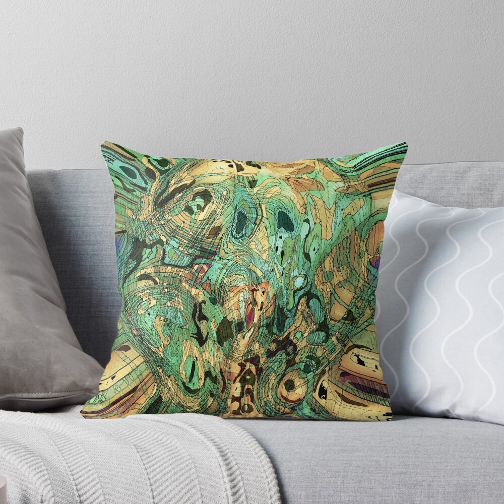 Item preview, Throw Pillow designed and sold by infinitenovelty.