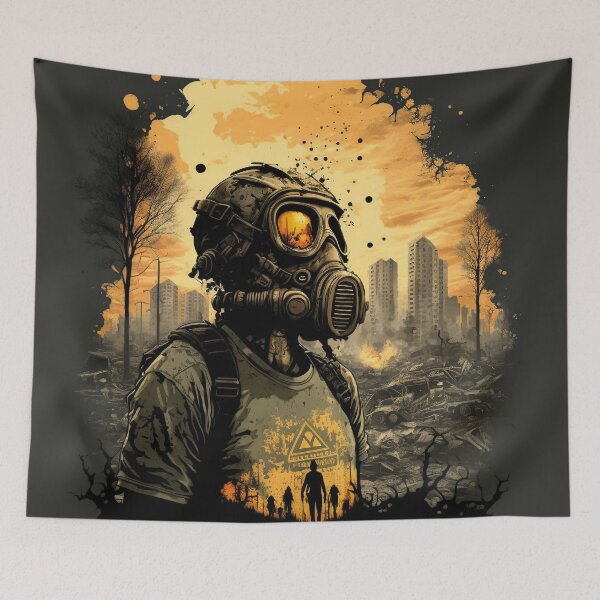 Item preview, Post-Apocalyptic Survivalist designed and sold by Abili-Tees.