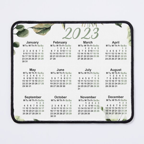 Item preview, Year Calendar, 2023 Yearly Calendar, Botanical Wall Calendar, 2023 Watercolor Calendar, Watercolor Wall Art, Home Decor Calendar, Wall Calendar 12 Months, Monday Start designed and sold by Dzhenka-Balimez.