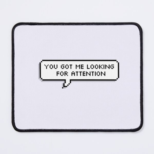 Item preview, NewJeans Attention Lyrics Pixel Speech Bubble designed and sold by Jewelsm13.
