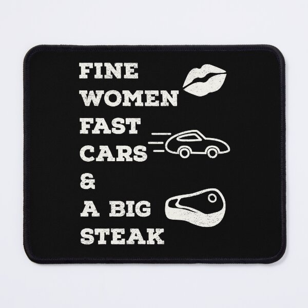 Item preview, Big Steak Ladies Man Funny Auto Lover  designed and sold by StudioTina.