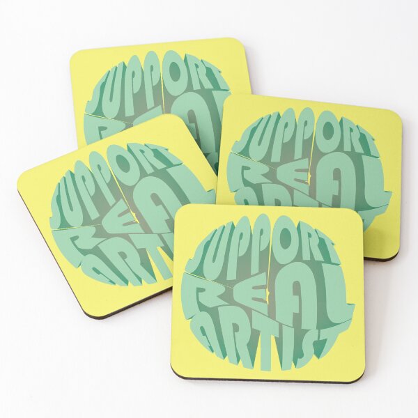 Item preview, Support Real Artist - Green designed and sold by Nevermind-artss.