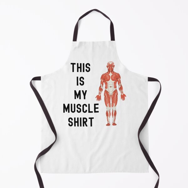 Item preview, This Is My Muscle Shirt - Geek Athletic, Anatomy, Muscle Anatomy, Funny Biology Shirt designed and sold by jadedscientist.