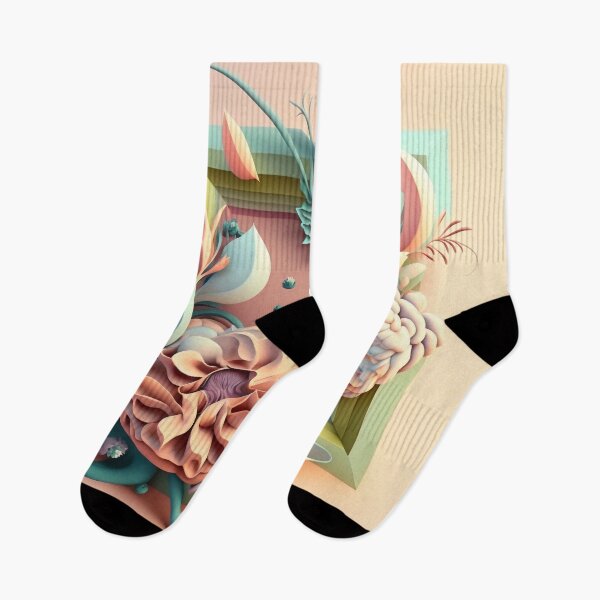 Item preview, Floral Playful Colourful Composition Designs for Home Decor, Wedding, Events Fashion  and Accessories  designed and sold by RAGANADesign.